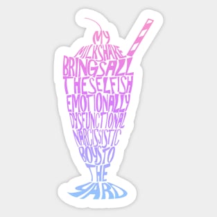 Milkshake Sticker